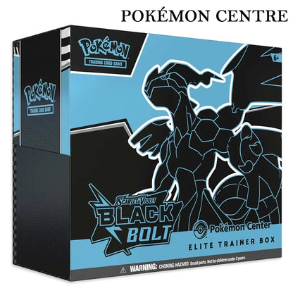 Pokémon Scarlet & Violet: Black Bolt Pokémon Center Elite Trainer Box – Exclusive Collector Edition