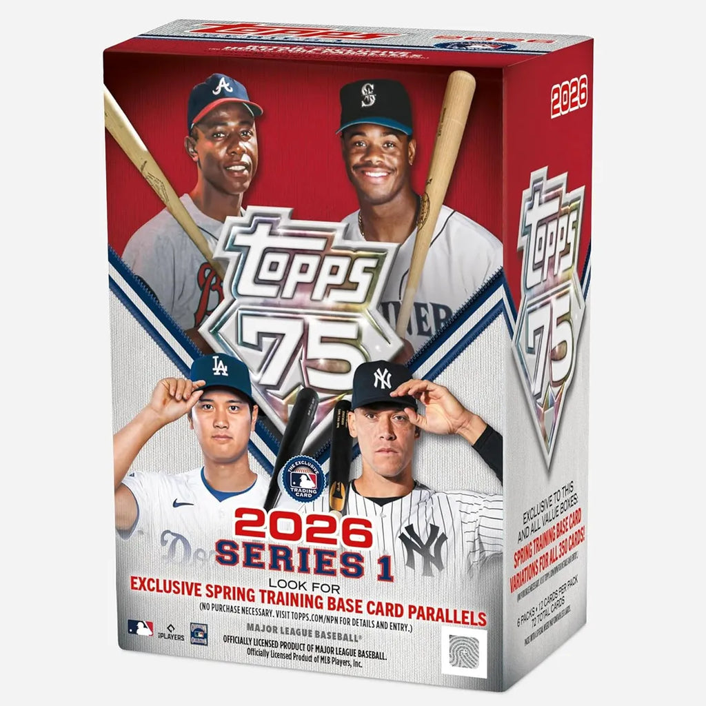 2026 Topps Baseball Series 1 Blaster Box – Trading Cards | Exclusive Parallels