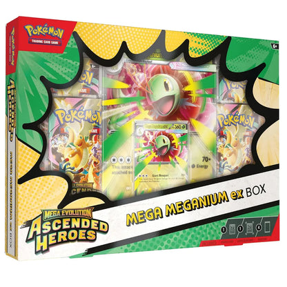 Pokémon TCG Mega Evolution: Ascended Heroes – Mega Meganium ex Premium Box