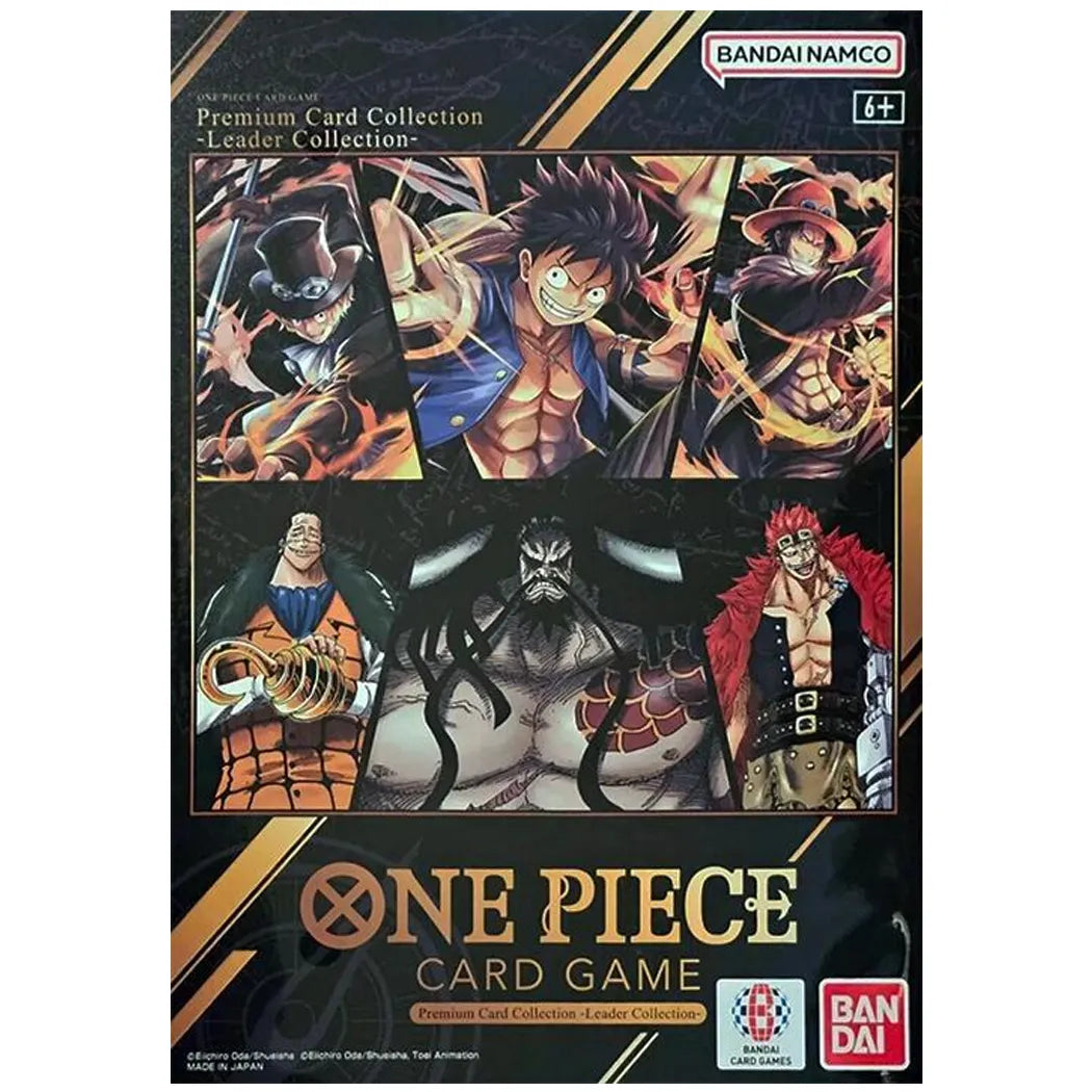 One Piece Premium Card Collection – Leader Collection Japanese OP-PR Promo Set