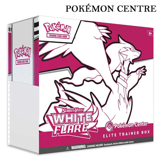 Pokémon Scarlet & Violet: White Flare Pokémon Center Elite Trainer Box – Exclusive Collector Edition