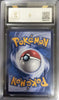 Pokémon trading card in protective case with visible branding