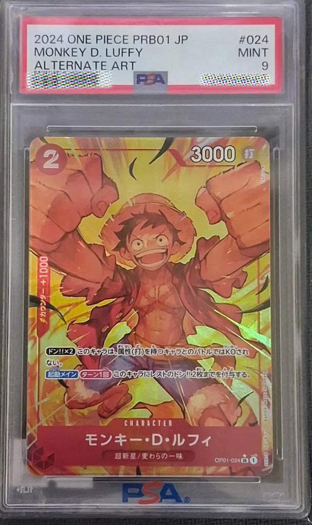 2024 One Piece PR01 JP OP01-024 Graded Card PSA 9 1