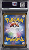 Pokémon trading card in a PSA protective case with logo