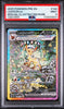 Pokémon trading card featuring Leafeon EX with a PSA 9 grading label.