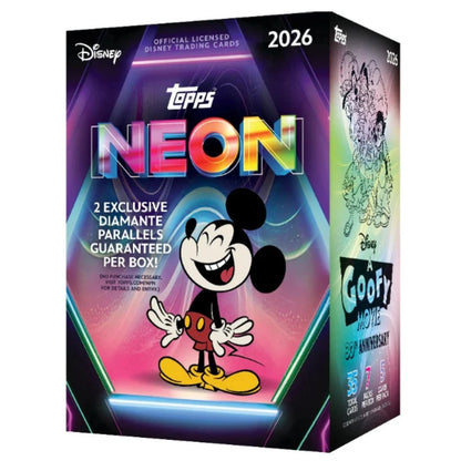 2026 Topps Disney Neon Blaster Box factory sealed