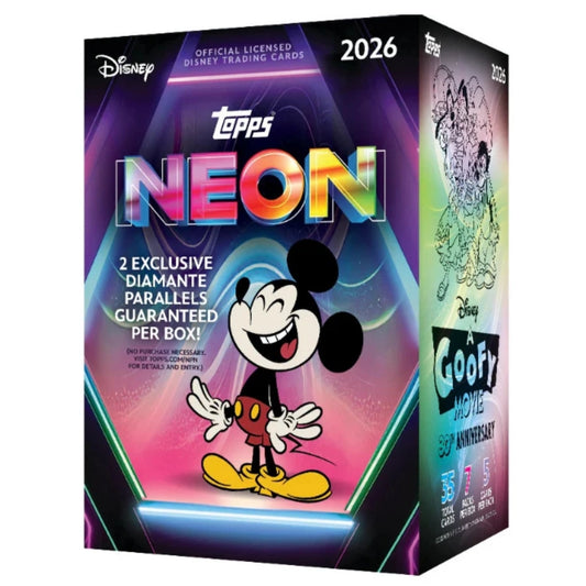2026 Topps Disney Neon Blaster Box factory sealed