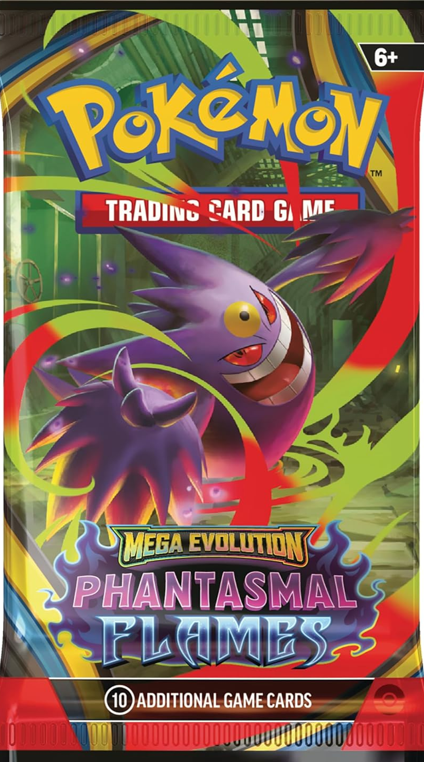 Pokemon TCG: Mega Evolutions Phantasmal Flames Booster Pack (English Version)