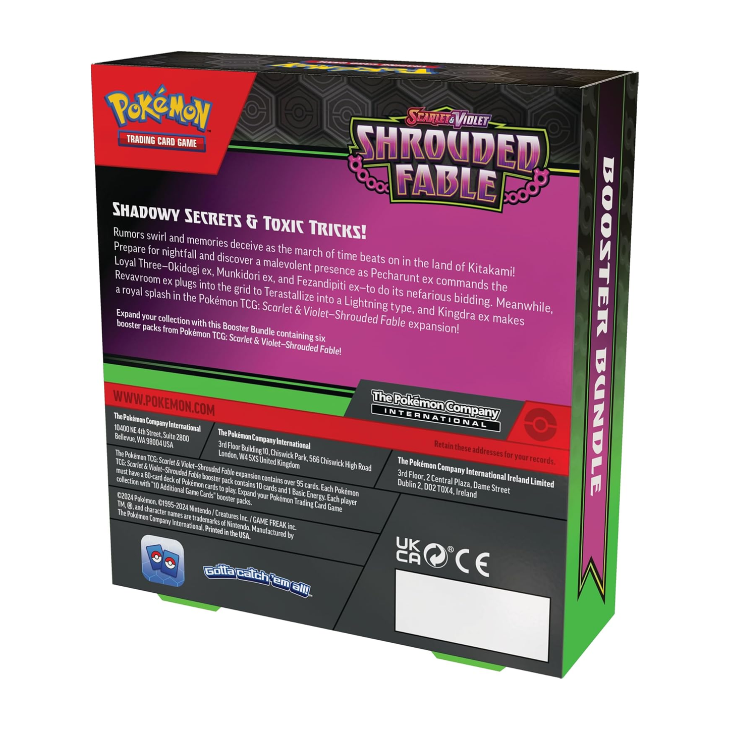 POKEMON TCG: SCARLET AND VIOLET SHROUDED FABLE BOOSTER BUNDLE (English Version)