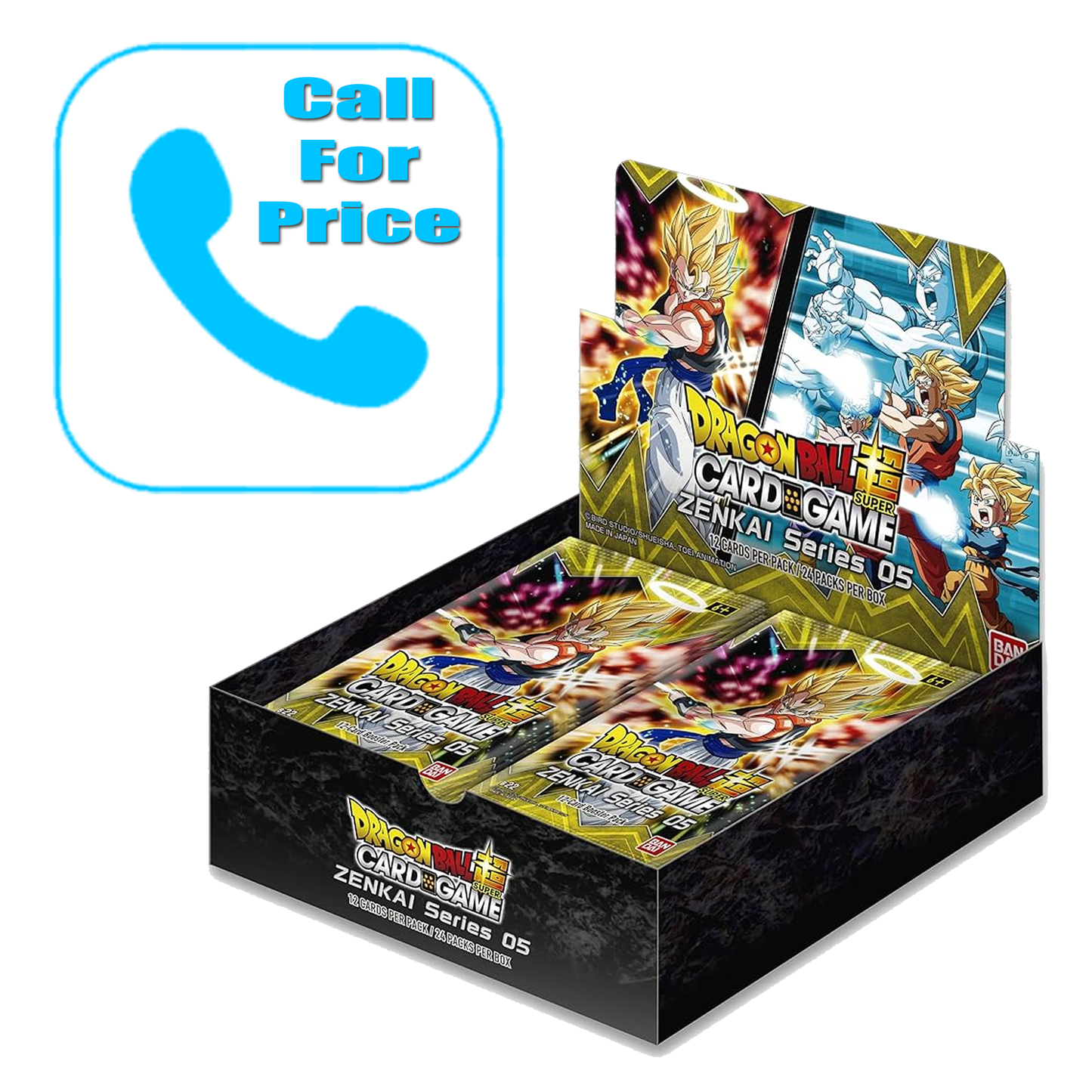 (Call For Price) Bandai Dragon Ball Super Card Game Zenkai Series Set 05 Critical Blow B22 Booster Box (English Version)