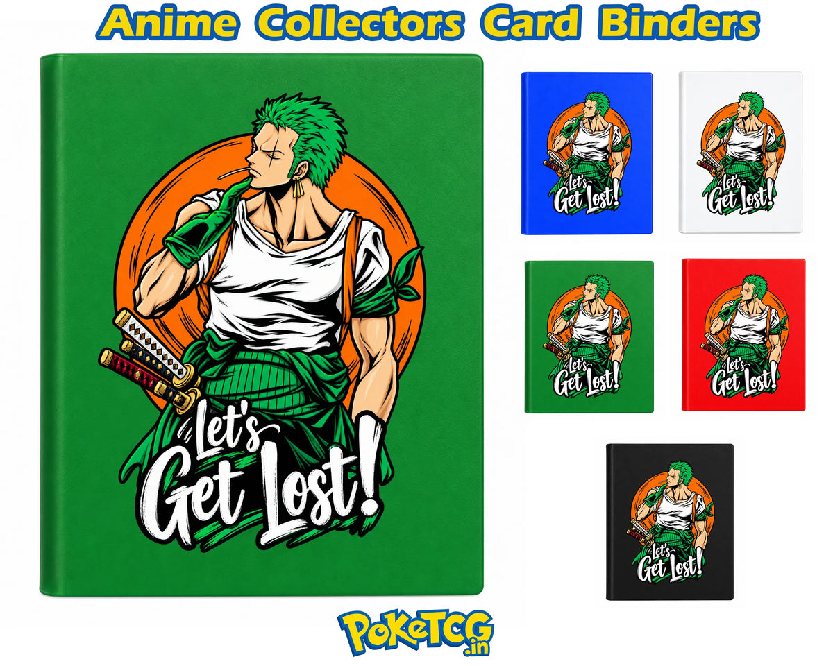 One Piece Monkey D. Luffy Anime Card Binder Straw Hat Pirates Edition