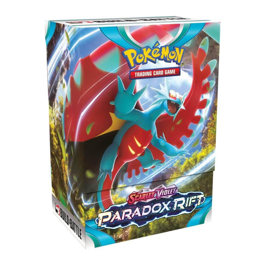 Pokemon: Scarlet & Violet 4: Paradox Rift Booster Build & Battle Box - 4 Packs, Promos (English Version)