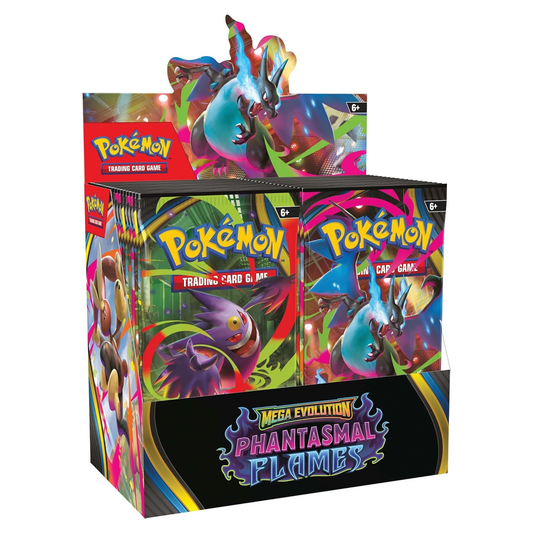 Pokemon TCG: Mega Evolutions Phantasmal Flames Booster Display Box (English Version)