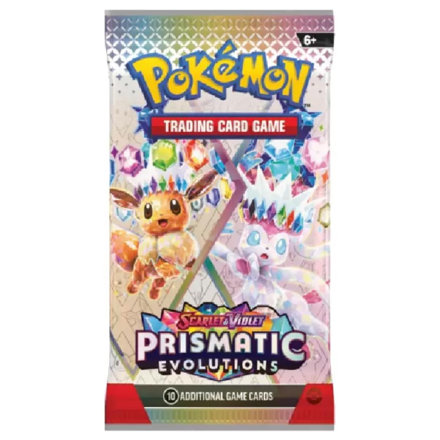 POKEMON TCG: SCARLET & VIOLET: PRISMATIC EVOLUTIONS MINI TIN DISPLAY (8ct) - 2 Packs Per Tin