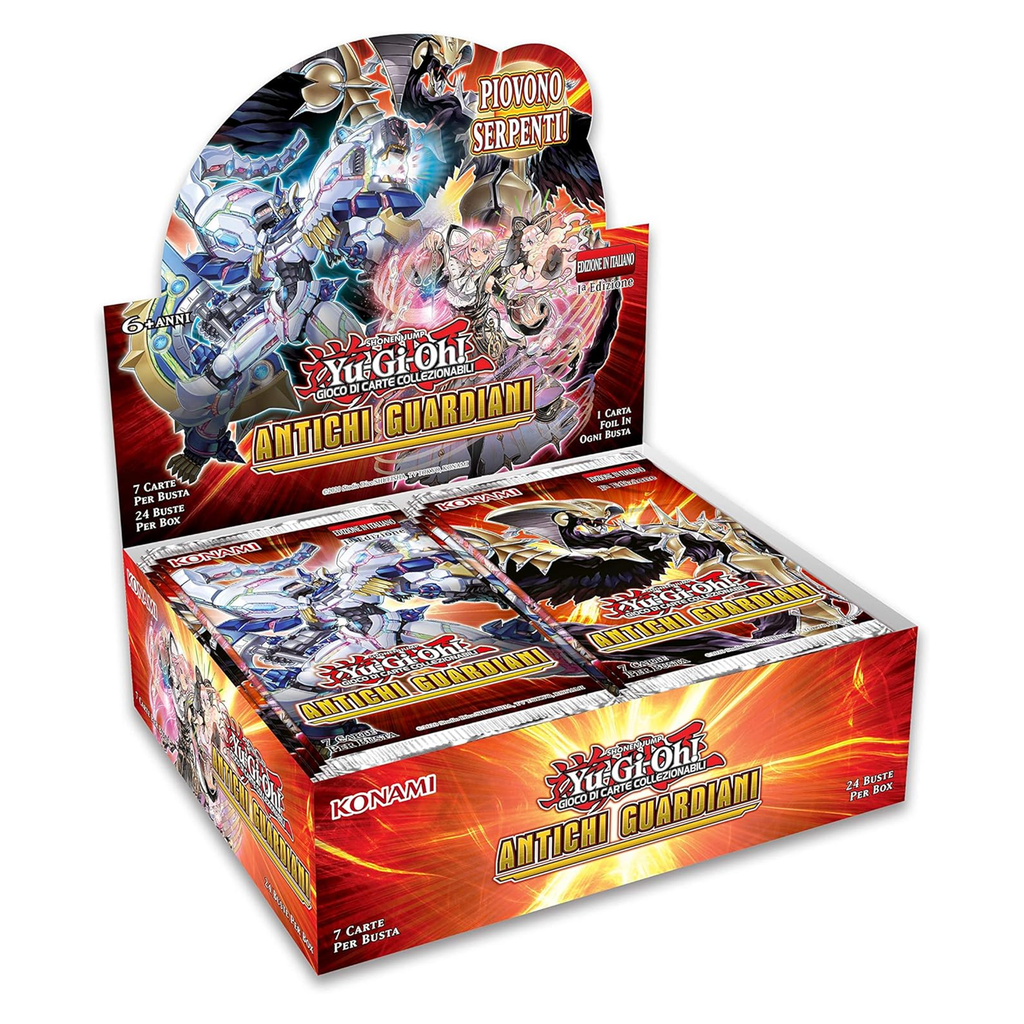 YU-GI-OH! Trading Card Game Ancient Guardians-Box (24 envelopes), Orange