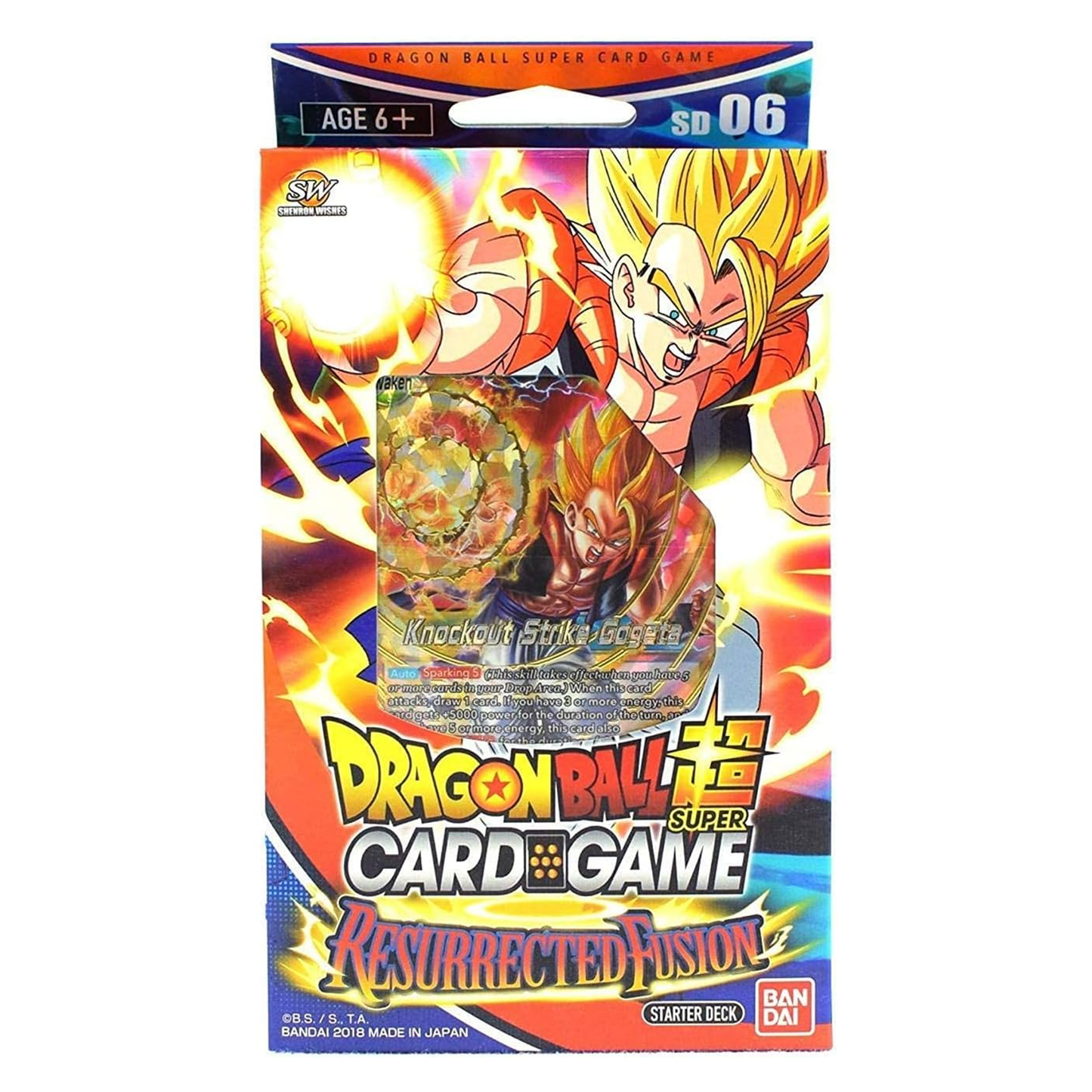 Bandai Namco Dragon Ball Super Card Game: Resurrected Fusion Starter Deck (English Version)