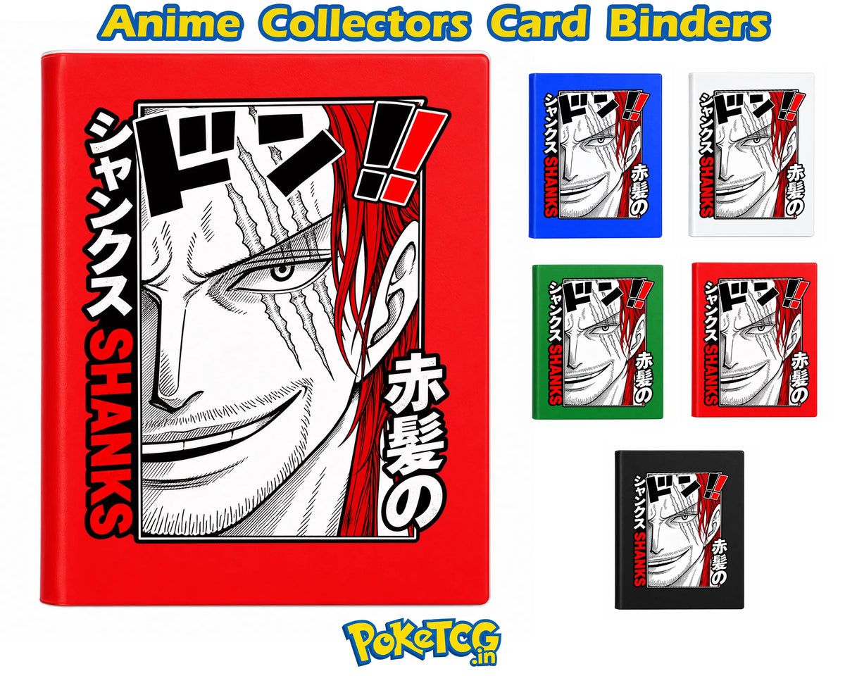 One Piece Monkey D. Luffy Anime Card Binder Straw Hat Pirates Edition