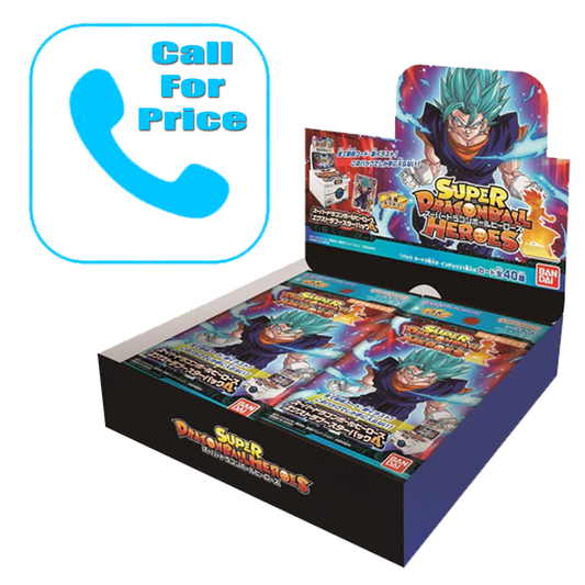 (Call For Price) Bandai Super Dragon Ball Heroes Extra Booster Pack 4 Booster Box (Japanese Version)