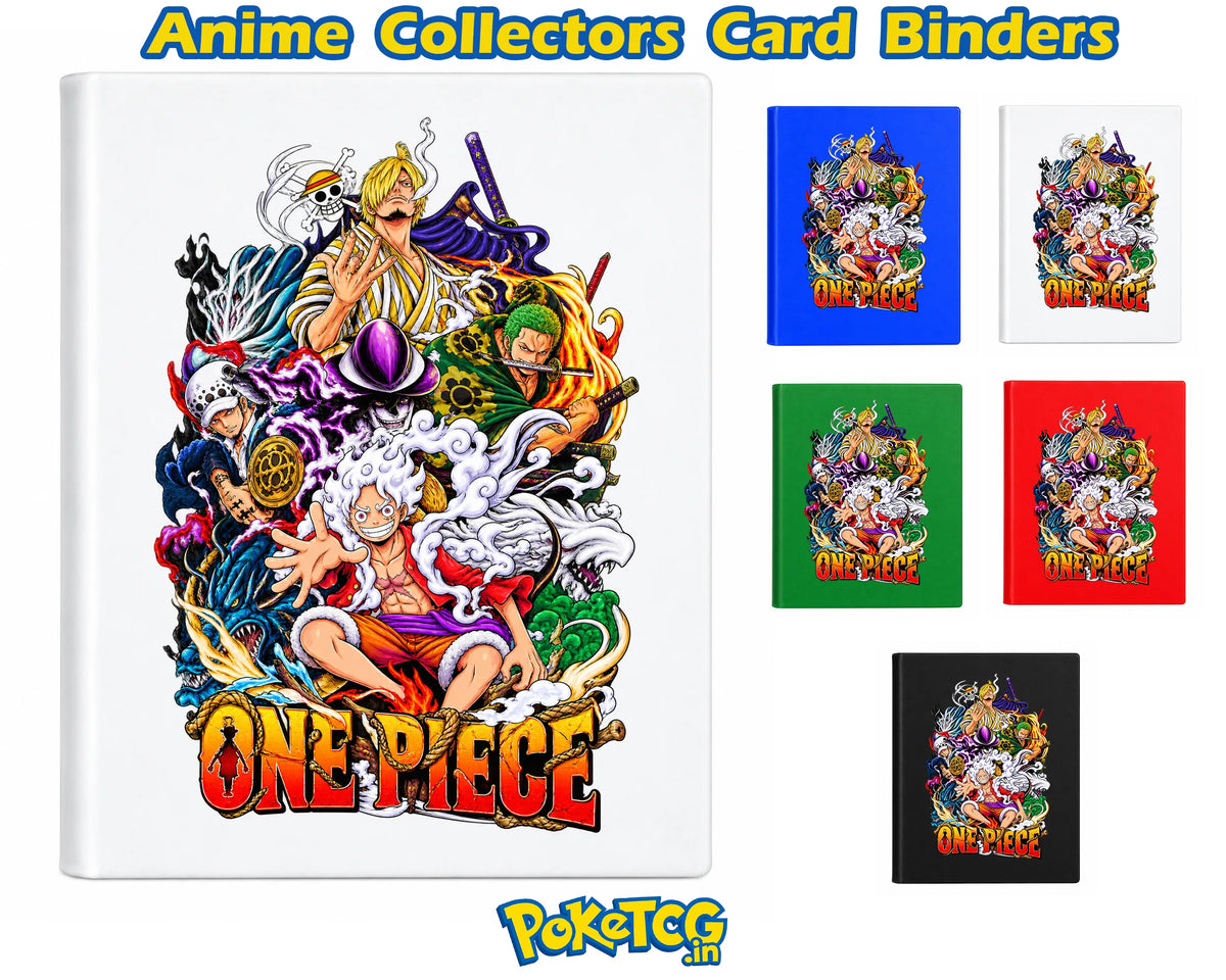 One Piece Monkey D. Luffy Anime Card Binder Straw Hat Pirates Edition