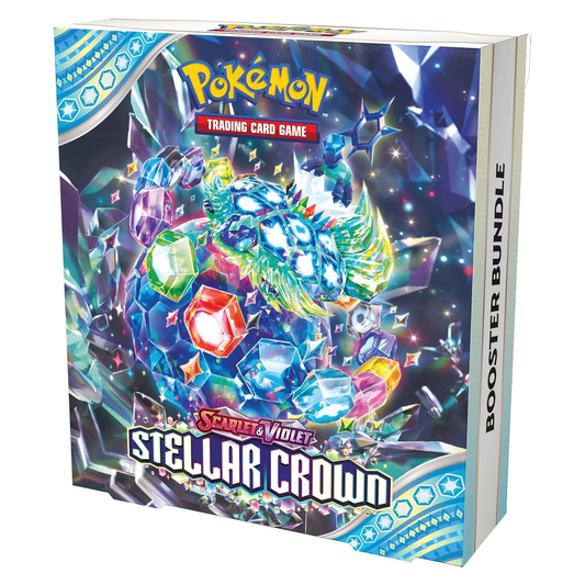 POKEMON TCG: Scarlet & Violet Stellar Crown BOOSTER BUNDLE (English Version)