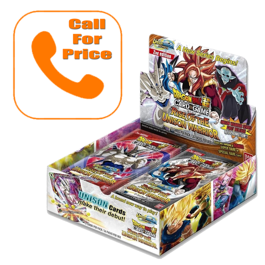 (Call For Price) Bandai Dragon Ball Super Card Game DBS-B10 Rise of the Unison Warrior 2nd Edition Booster Box (English Version)