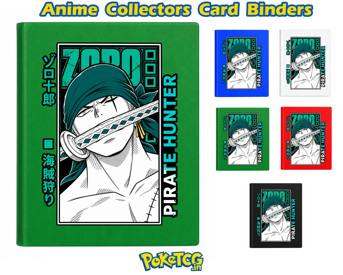 One Piece Monkey D. Luffy Anime Card Binder Straw Hat Pirates Edition
