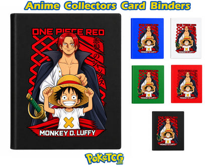 One Piece Monkey D. Luffy Anime Card Binder Straw Hat Pirates Edition