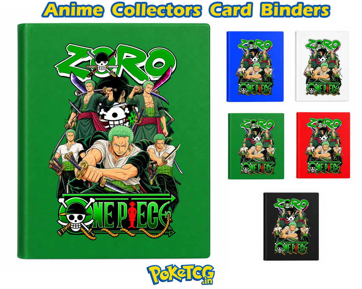 One Piece Monkey D. Luffy Anime Card Binder Straw Hat Pirates Edition
