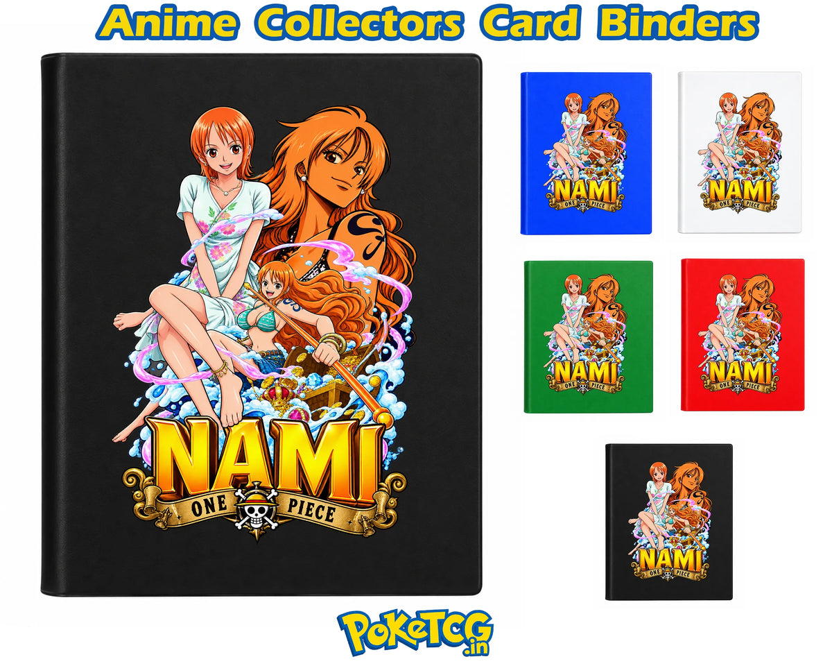 One Piece Monkey D. Luffy Anime Card Binder Straw Hat Pirates Edition