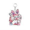 Pokémon Flareon Acrylic Keychain – Cute Anime Keyring