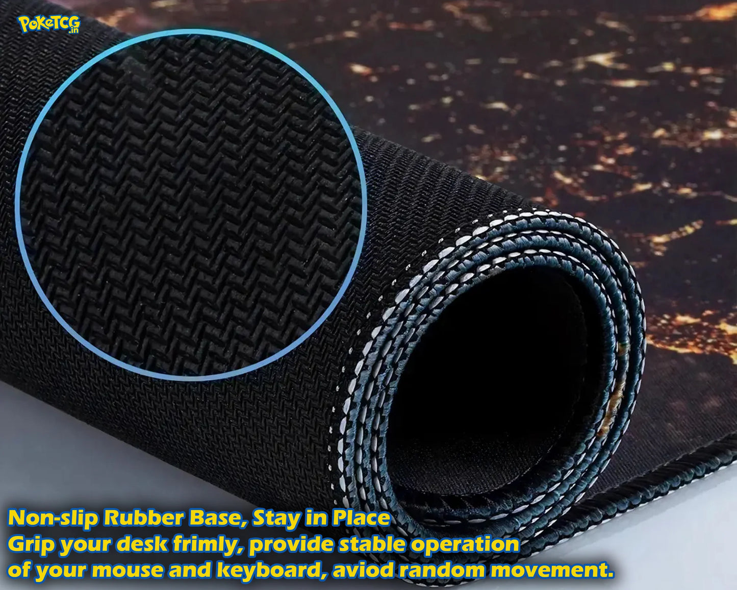 Custom "Your Photo Here" XXL Gaming Mousepad – 24" x 12" Personalized Desk Mat  - Poketcg.in