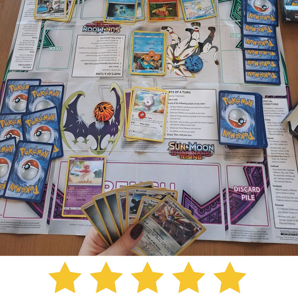 “Authentic Pokémon TCG – Just as Described!”    Pokémon TCG set: authentic cards, well-packed, perfect condition. Amazing Communication & Best Service.