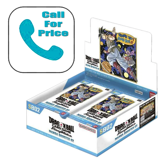 (Call For Price) Bandai Dragon Ball Super Card Game Fusion World Manga SB02 Booster Box (English Version)