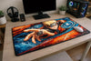 Naruto Uzumaki "Blue Whirlwind" XXL Gaming Mousepad – 24" x 12" Aesthetic Desk Mat - Poketcg.in
