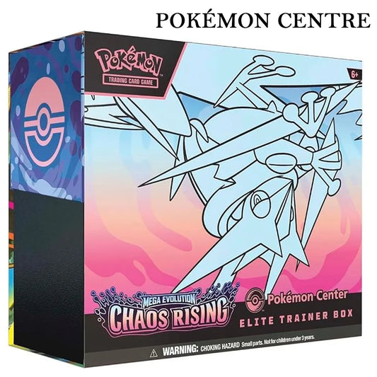 Pokémon TCG Mega Evolution Chaos Rising Pokémon Center Elite Trainer Box – Fennekin Promo