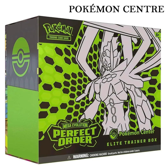 Pokémon TCG Mega Evolution Perfect Order Pokémon Center Elite Trainer Box – Premium Collector Edition
