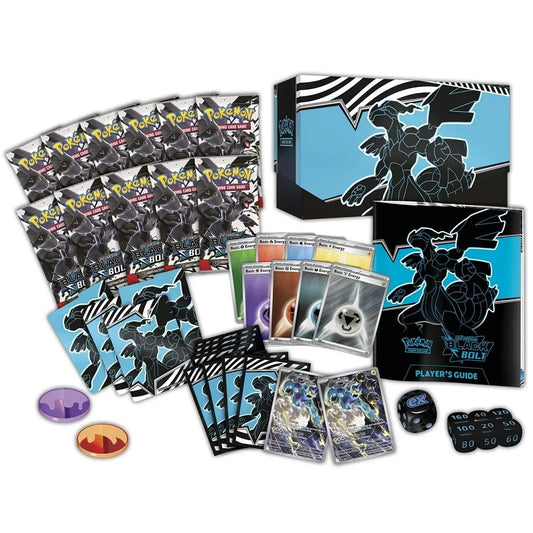 Pokémon Scarlet & Violet: Black Bolt Pokémon Center Elite Trainer Box – Exclusive Collector Edition