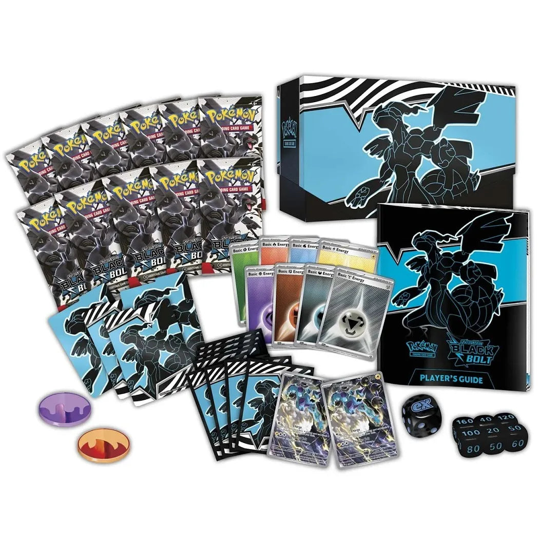 Pokémon Scarlet & Violet: Black Bolt Pokémon Center Elite Trainer Box – Exclusive Collector Edition