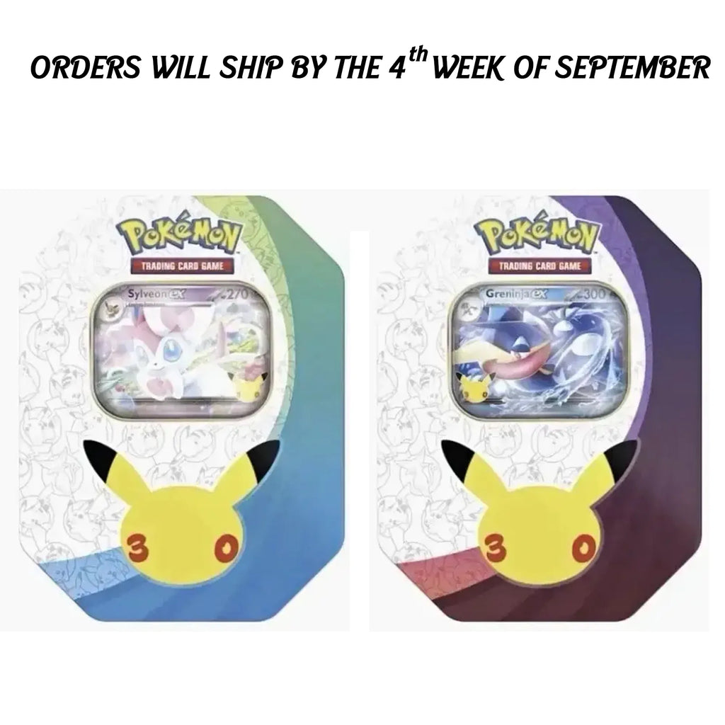 Pokémon TCG – 30th Celebration Random 1 Mini Tin Collection