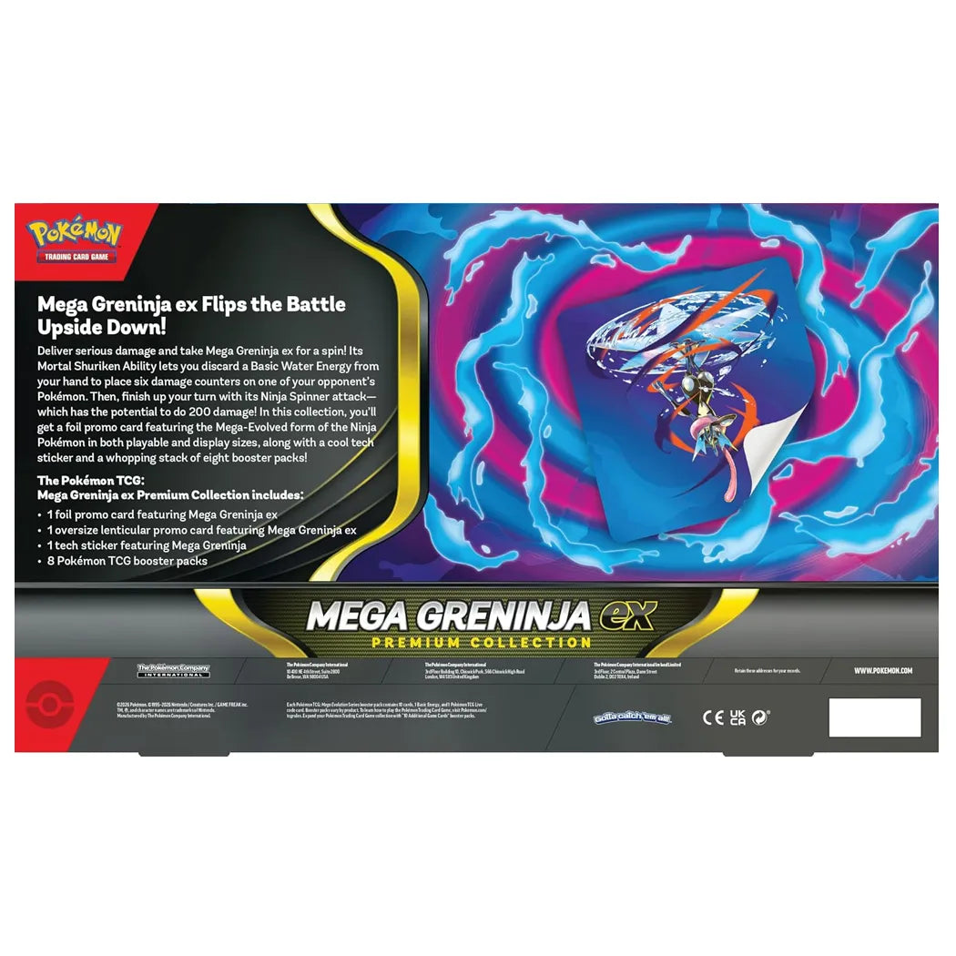 Pokémon Mega Greninja ex – Ultimate Premium Collection Box