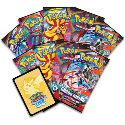 Pokémon Chaos Rising Elite Trainer Box – Premium Mega Evolution Edition