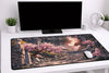Aesthetic "Sakura Shrine" XXL Gaming Mousepad – 24" x 12" Japanese Landscape Desk Mat - Poketcg.in