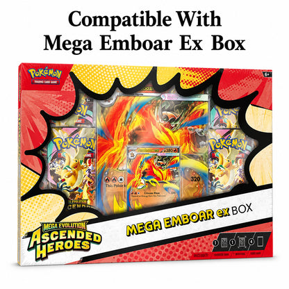 Acrylic Display Case for Pokémon Mega Emboar ex Premium Collection