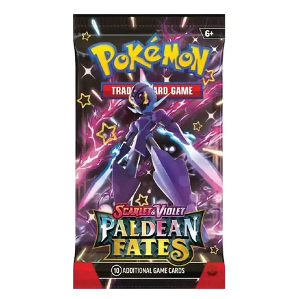 Pokémon Paldean Fates Booster Pack – Scarlet & Violet Shiny Collection