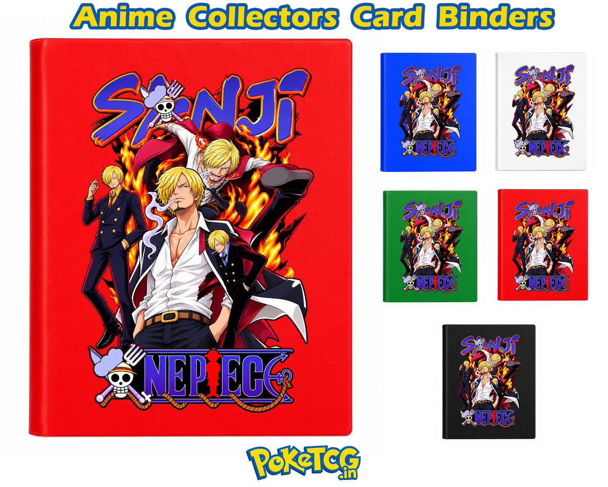 One Piece Monkey D. Luffy Anime Card Binder Straw Hat Pirates Edition