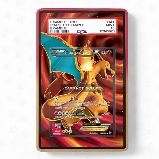 Charizard EX 100/106 Extended Art Graded Display Case