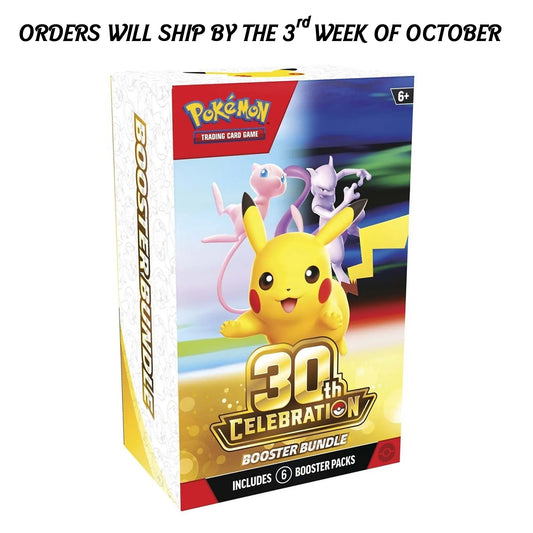 Pokémon TCG 30th Anniversary Booster Bundle – Sealed Collector Edition