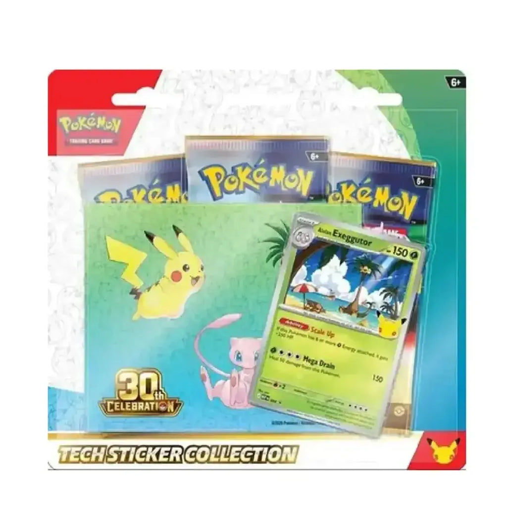 Pokémon TCG – 30th Celebration Tech Sticker Collection