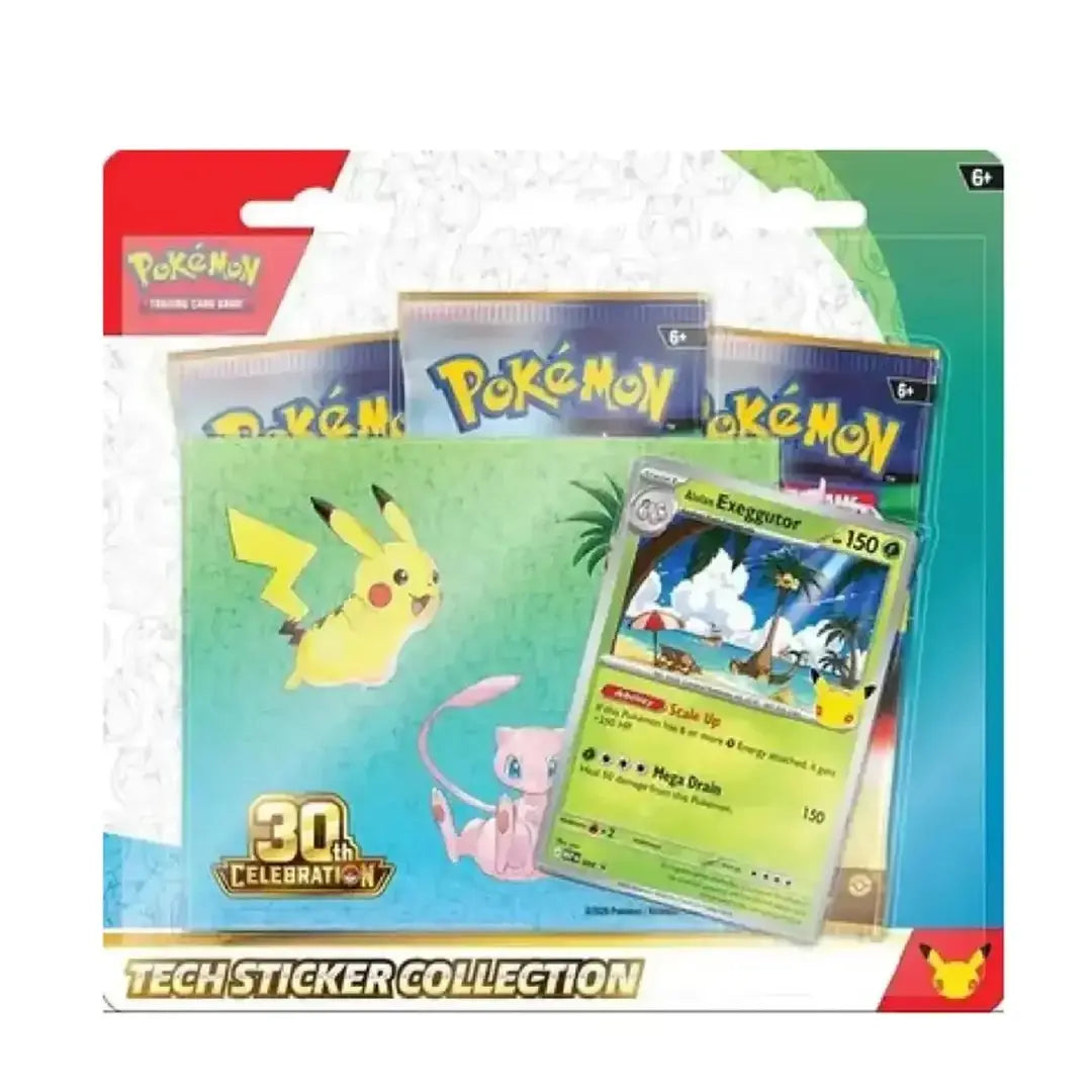 Pokémon TCG – 30th Celebration Tech Sticker Collection