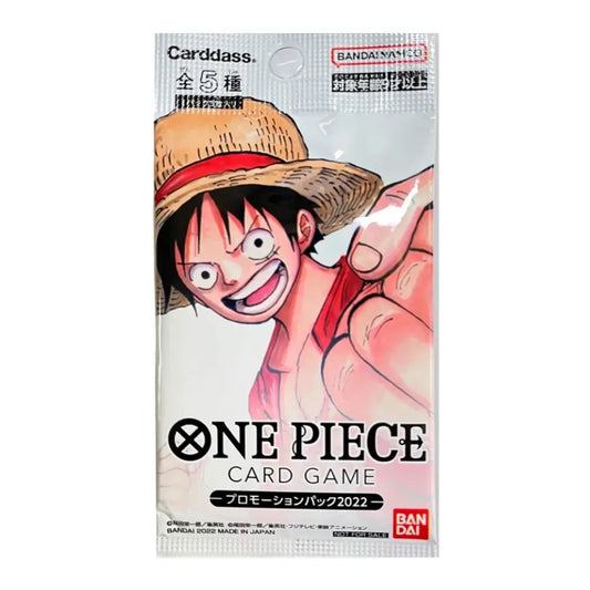 One Piece Card Game Promotion Pack 2022 Vol.1 P-001 - P-005 Japanese Sealed Promo Collection